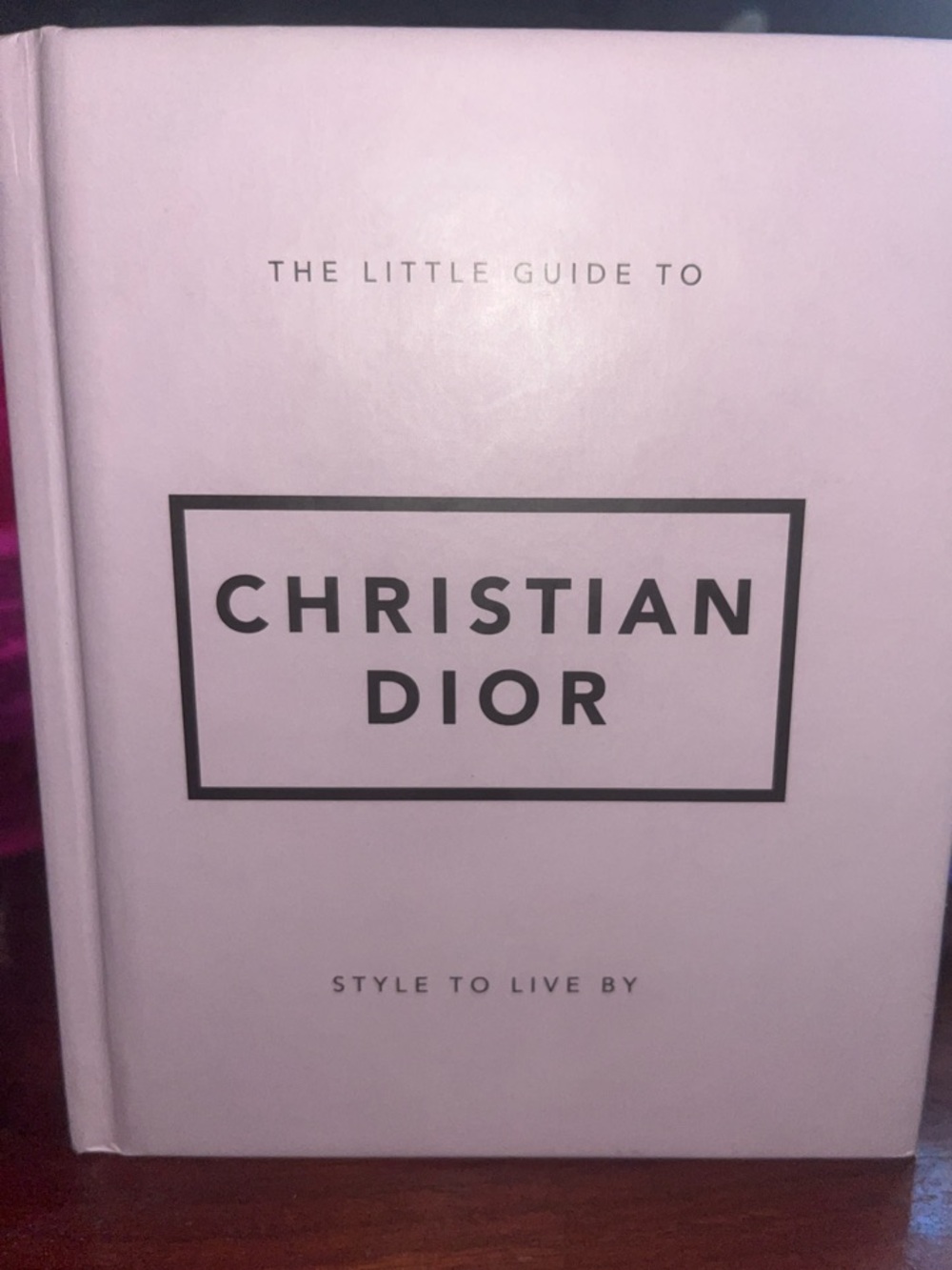 Dior Soft Pink Inspirational Quotes Hardcover. New